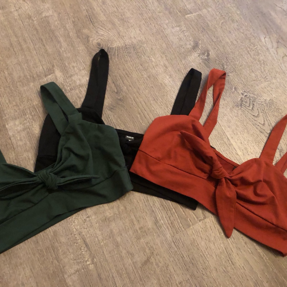 SHEIN 3 crop tops